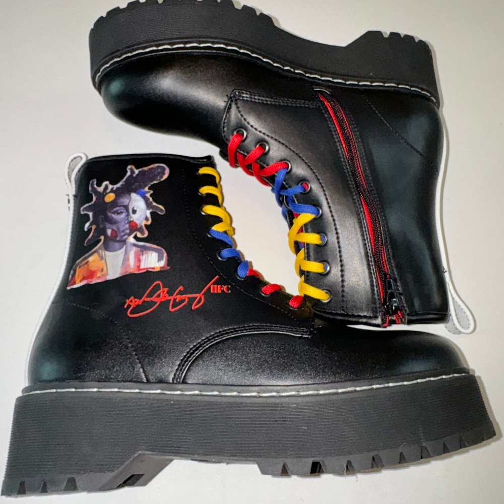 STEVE MADDEN X Harlem Festival of Culture Collection Limited edition BOOTS